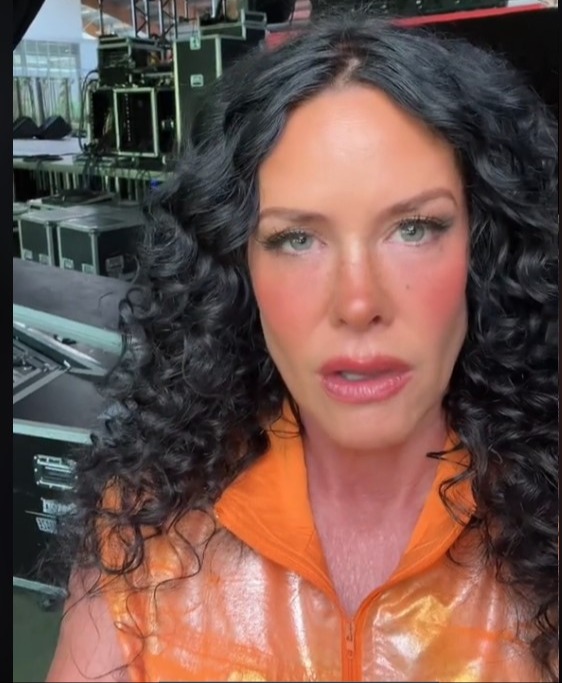 Lene Nystrøm looks very different now