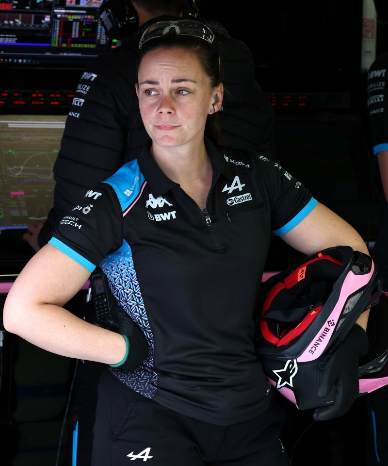 Ellie Williams' job as 'rear spotter' is to avoid any mishaps with other cars