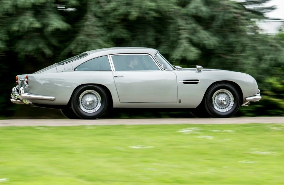 The iconic car featured in the opening scenes of GoldenEye