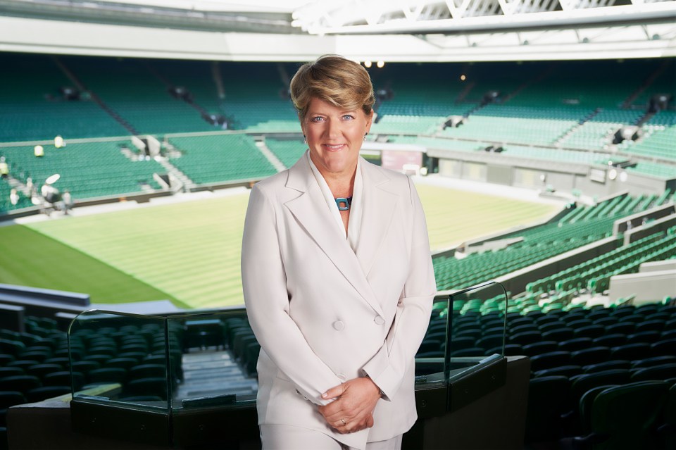 Fans have slammed Claire Baldwin for her Wimbledon coverage