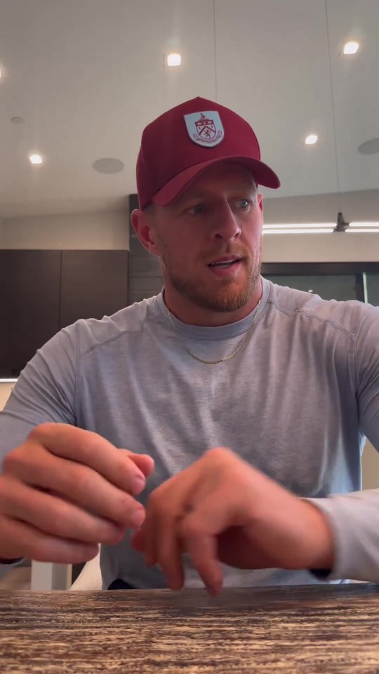 JJ Watt thought he had been given the first look at the kit