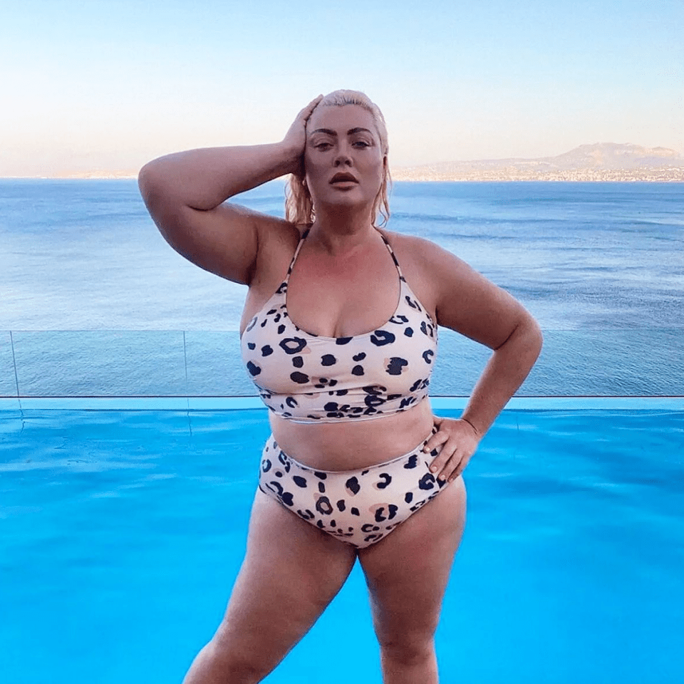 Gemma has hit back at trolls commenting on her body