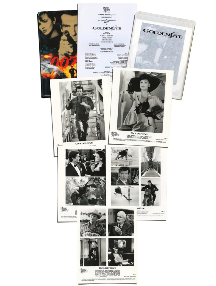 An original poster and press pack is included within the car