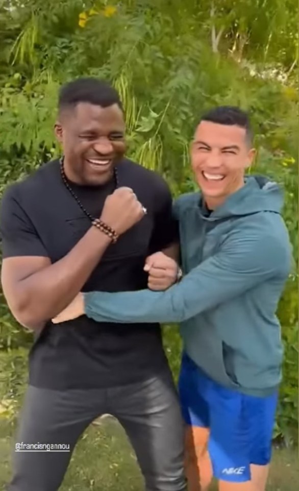 Footie icon Cristiano Ronaldo convinced Ngannou that Saudi 'is the future' of sports