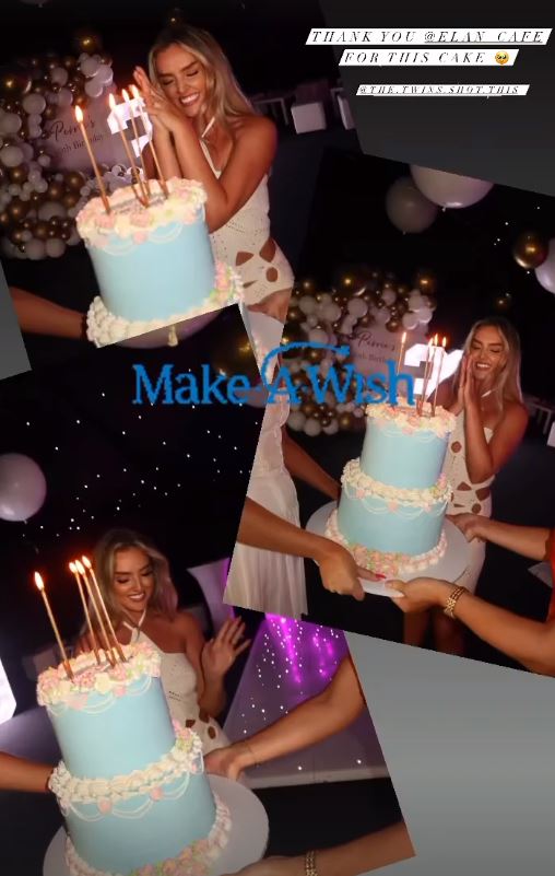 The singer recently celebrated her 30th birthday