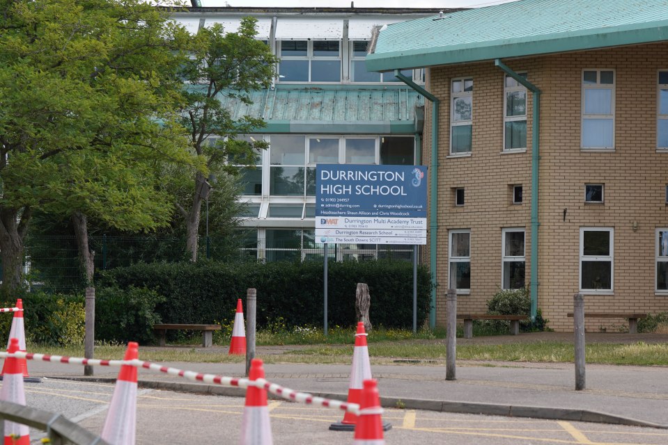 The school was put into lockdown after concerns were raised about a knife