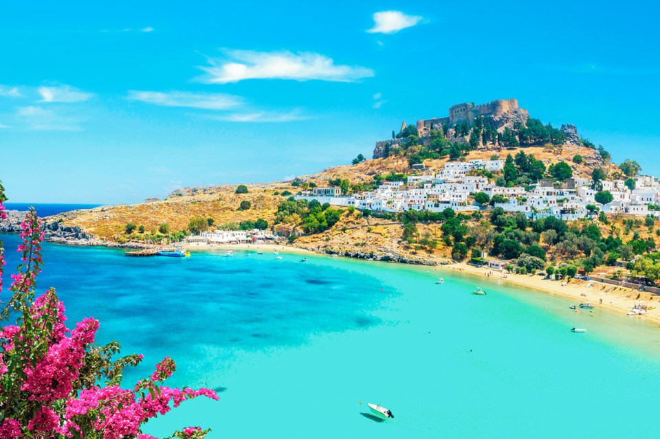 Rhodes is best known for its medieval architecture and castles