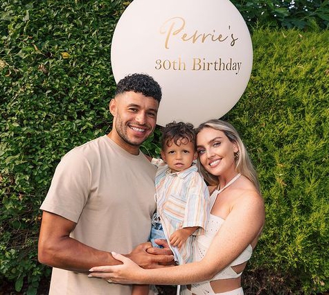 She is proud mum to son Axel