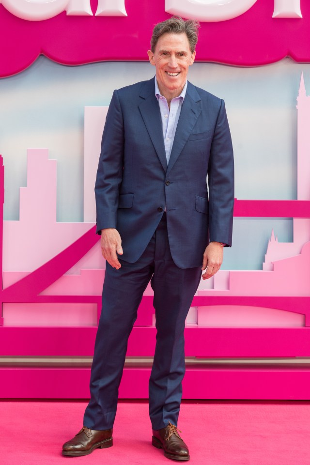 Rob Brydon has a small role in the Barbie movie