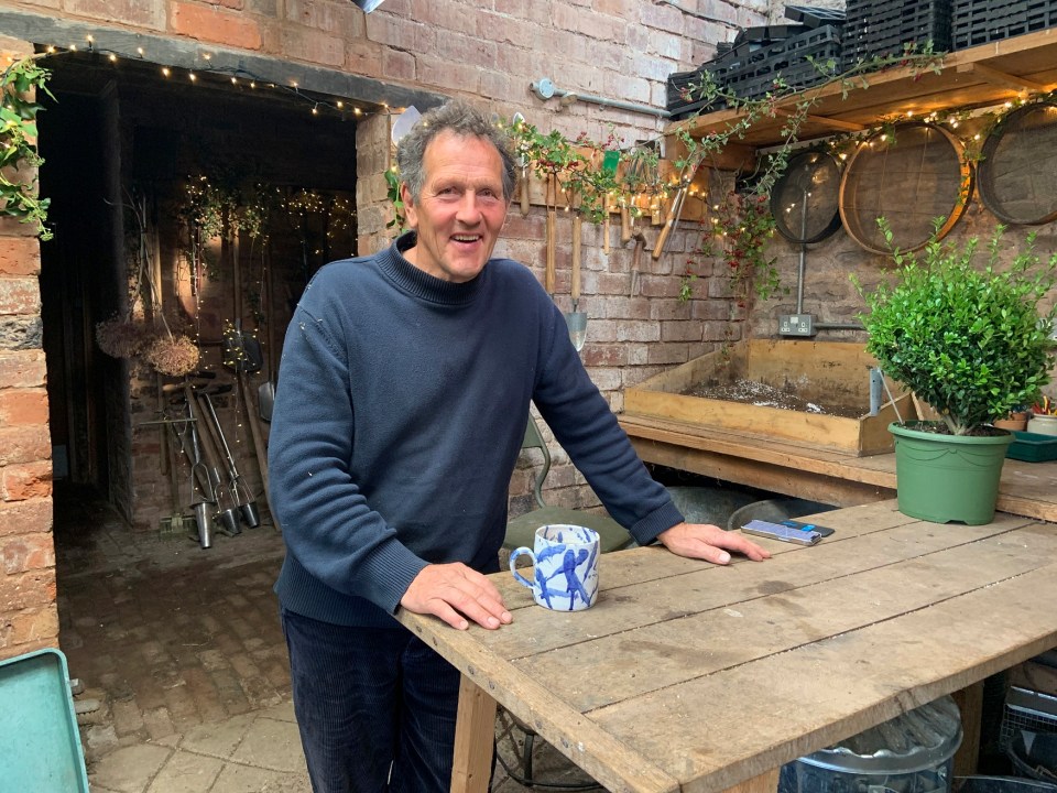 Monty took a two week break from the show for a holiday