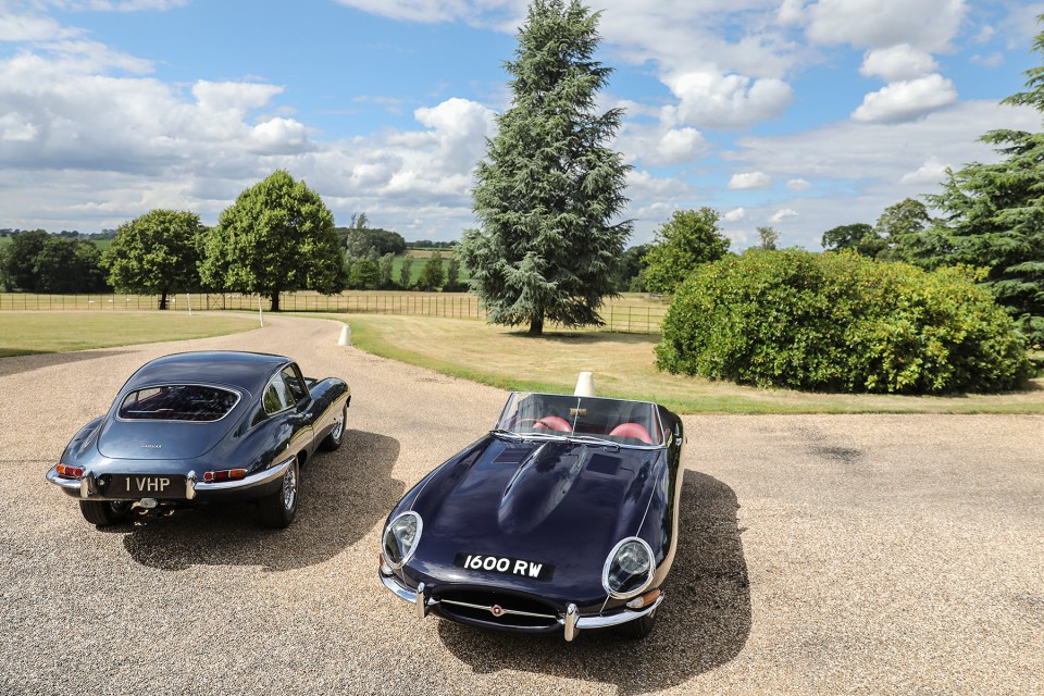 He is selling it alongside a pre-production prototype which is the oldest E-Type in the world