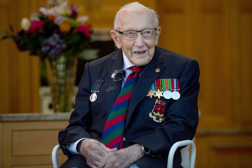 Captain Tom raised almost £39million for NHS charities
