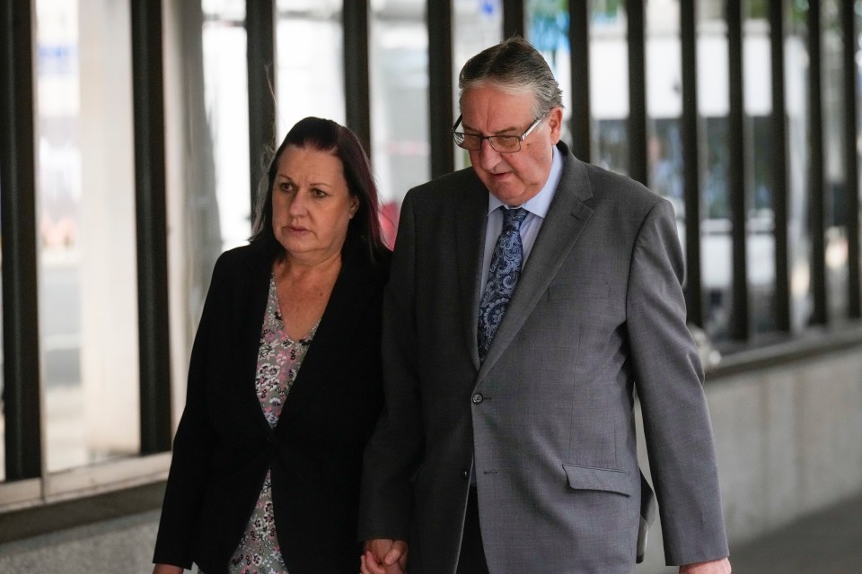 Susan and John Letby attended court throughout their daughter's murder trial