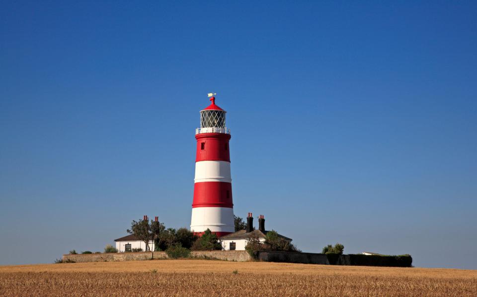 Happisburgh is a popular tourist attraction for families