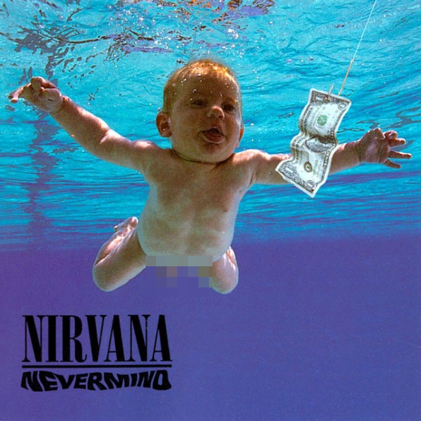 Nirvana’s 1991 release Nevermind was voted the most iconic album cover of all time