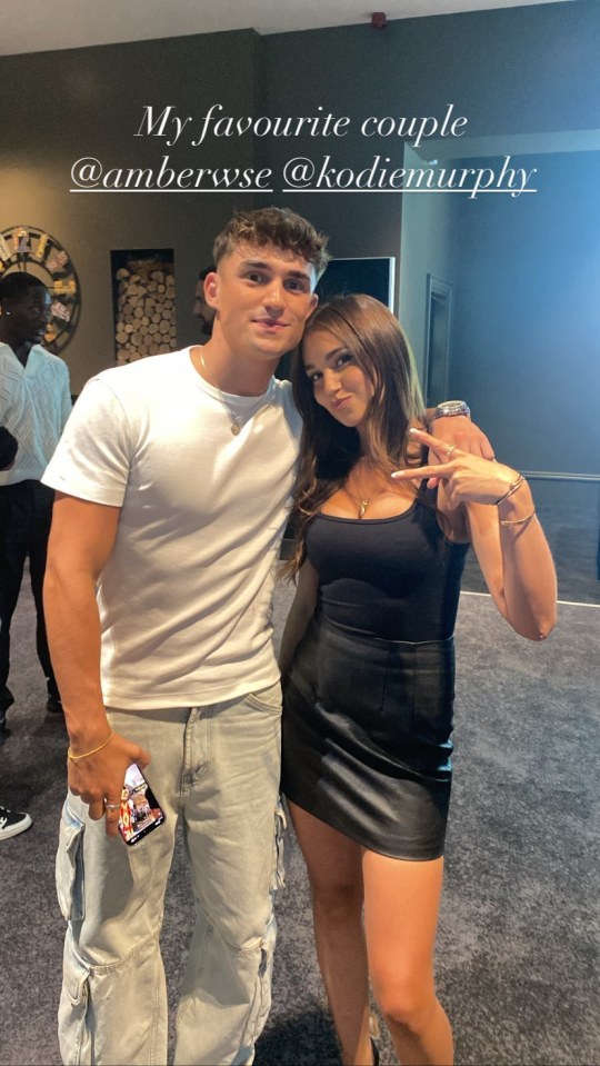 Photo of Amber and Kodie Murphy.