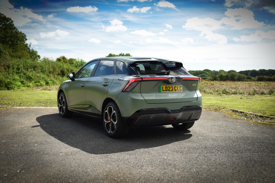 The MG4 XPower EV bangs out 435hp
