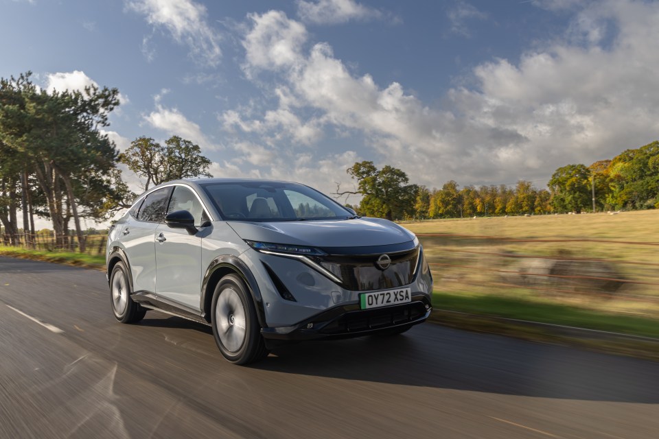 The Nissan Ariya looks like something you’d be proud to point to in the office car park