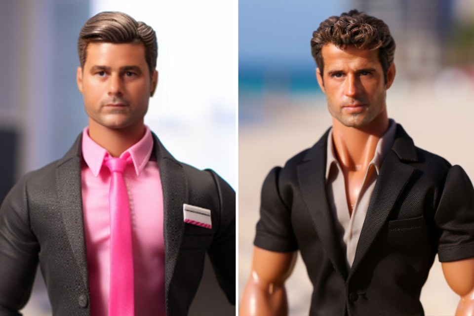 Mauricio Pochettino and Marco Silva suited their Ken makeover perfectly