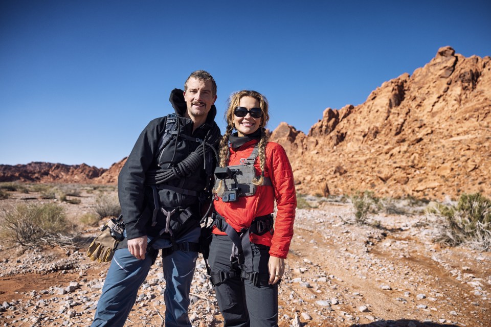 Rita Ora on adventure show Running Wild With Bear Grylls: The Challenge