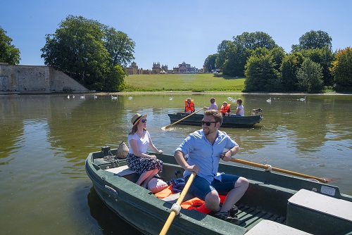 There are plenty of outdoorsy activities at Blenheim Palace to make the most of a hot day