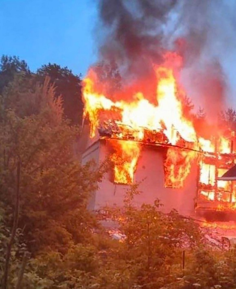 Six people were killed amid the horror blaze in Kaleria