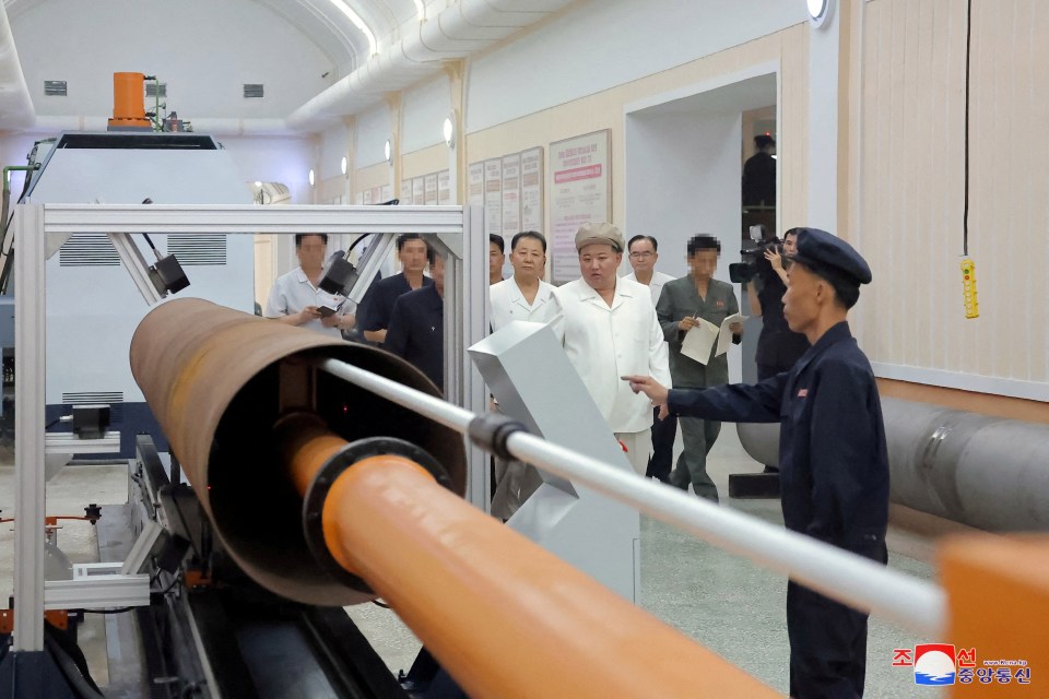 Kim called for the mass-production of 'various kinds of cutting-edge strategic weapon engines'