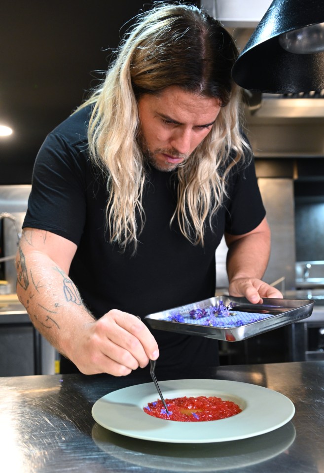 O'Hare took care over the servings as part of a new campaign to promote desserts
