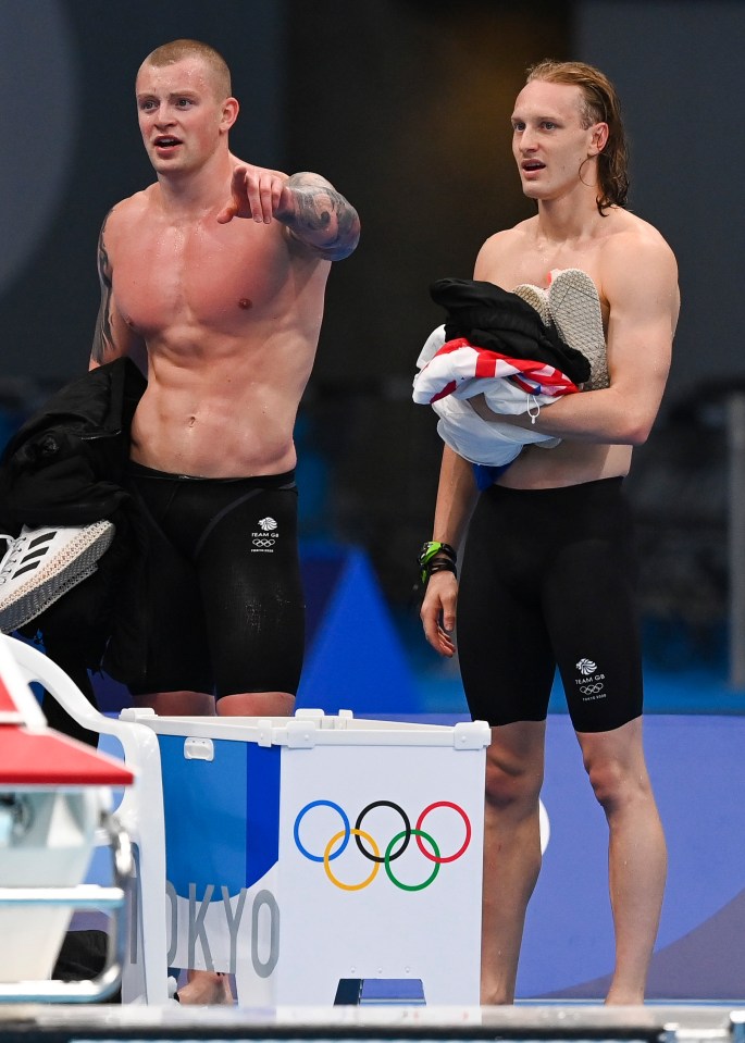 The warring pair had a fight at a Team GB training session at Loughborough University on Friday