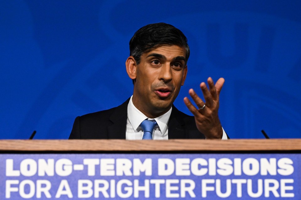 Rishi Sunak announced the ban on new petrol and diesel cars will be delayed to 2035