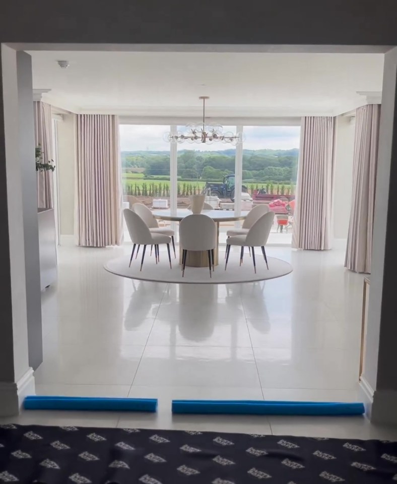 Mark originally preferred the home without the doors to capture the view