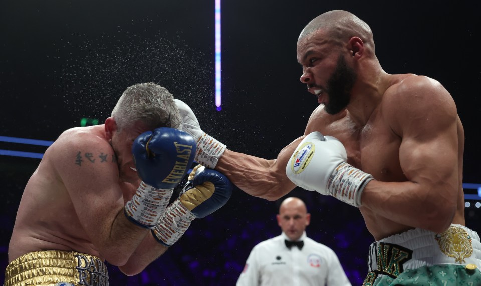Eubank Jr dominated the entirety of the fight