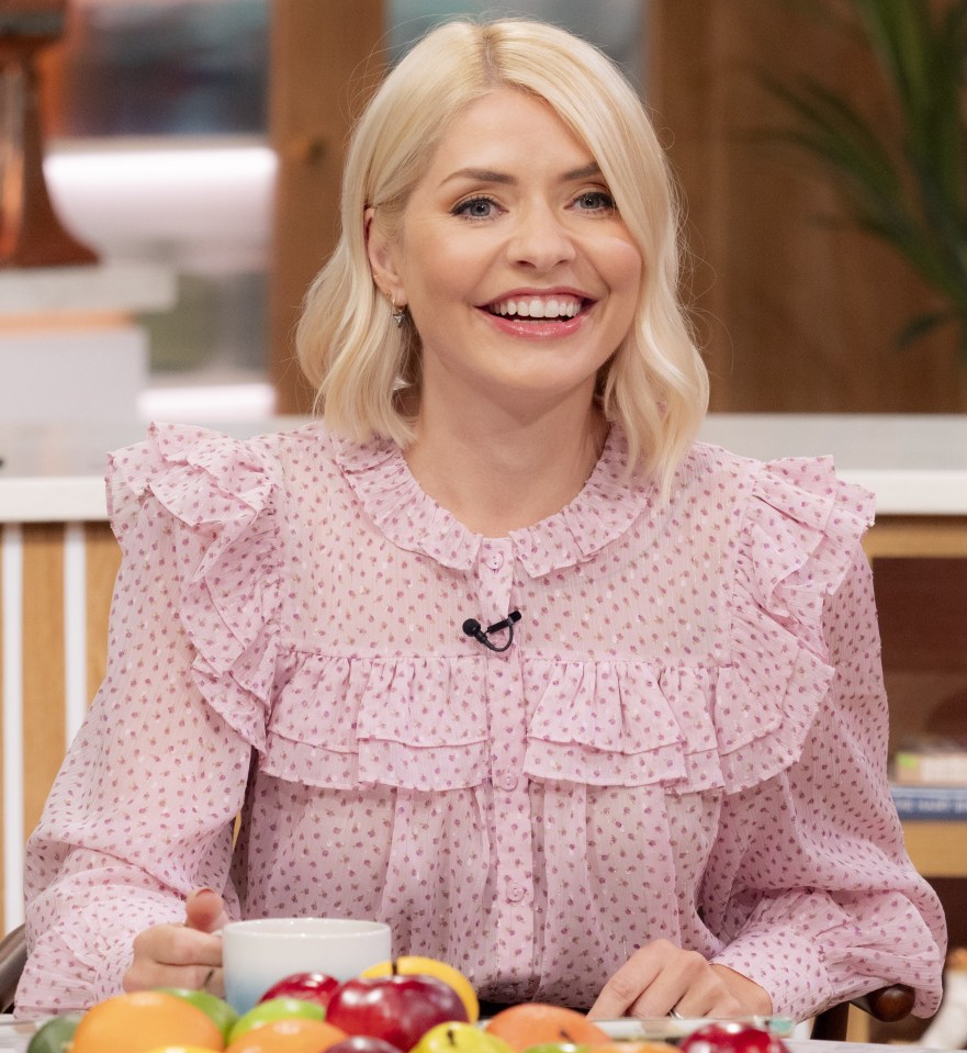 Editorial use only Mandatory Credit: Photo by Ken McKay/ITV/Shutterstock (14107259r) Holly Willoughby 'This Morning' TV show, London, UK - 18 Sep 2023