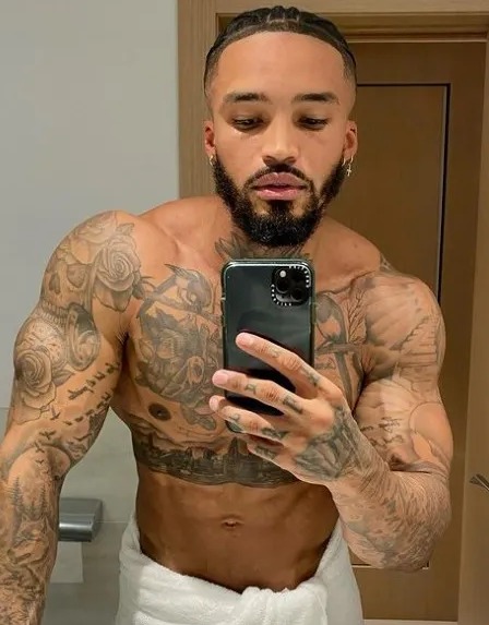 Love Island's Michael Griffiths makes his money online as a "transformation coach"