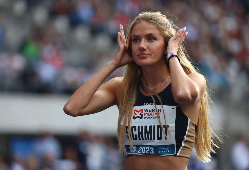 Alica is a star runner for Germany