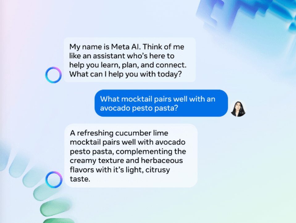 The Meta AI is available in Facebook, Instagram and WhatsApp