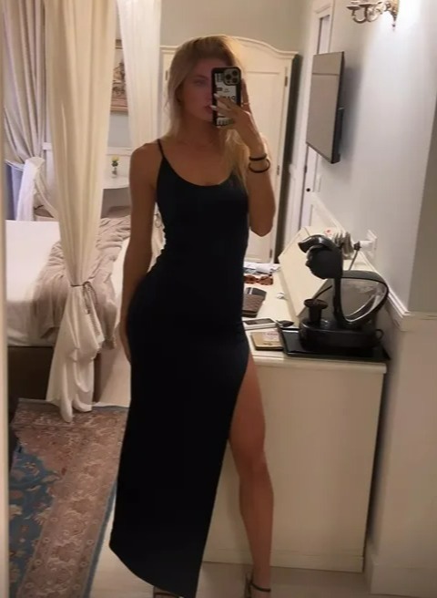 She was visiting the opera
