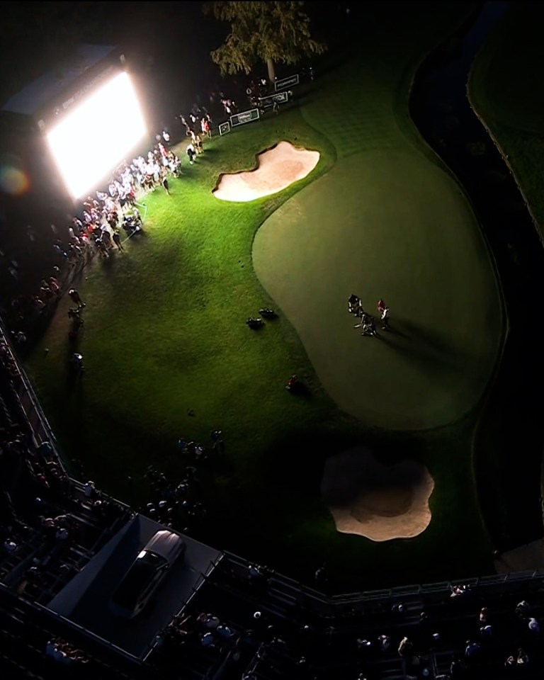 The round finished in almost total darkness at nearly 7.30pm