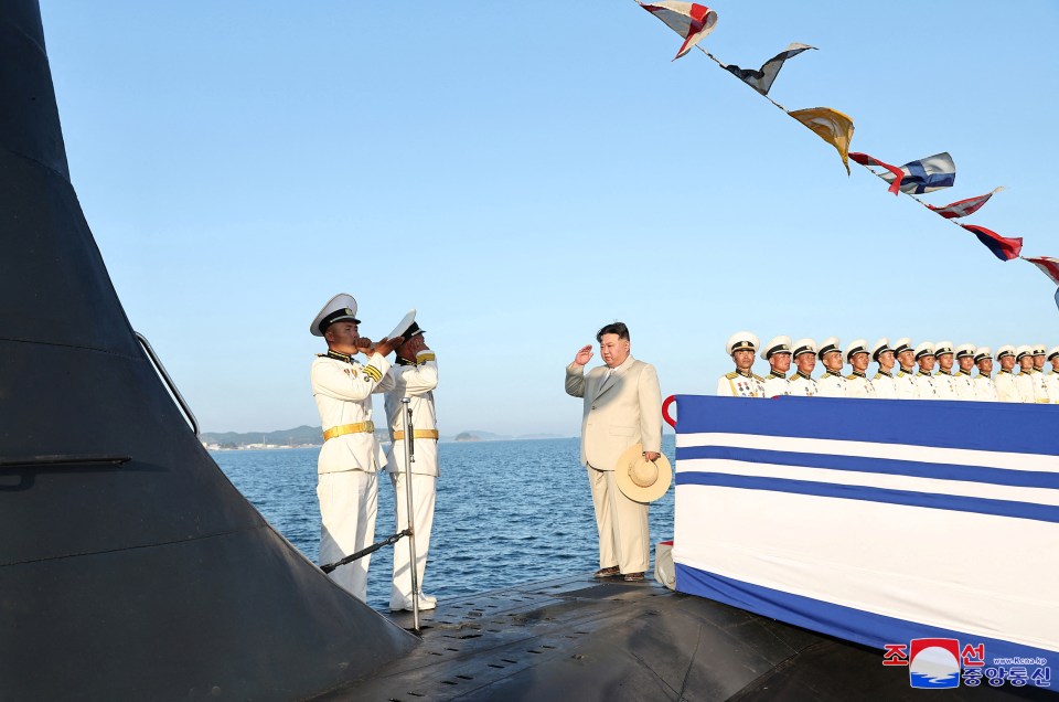 The despot inspected the vessel at a self-congratulatory ceremony