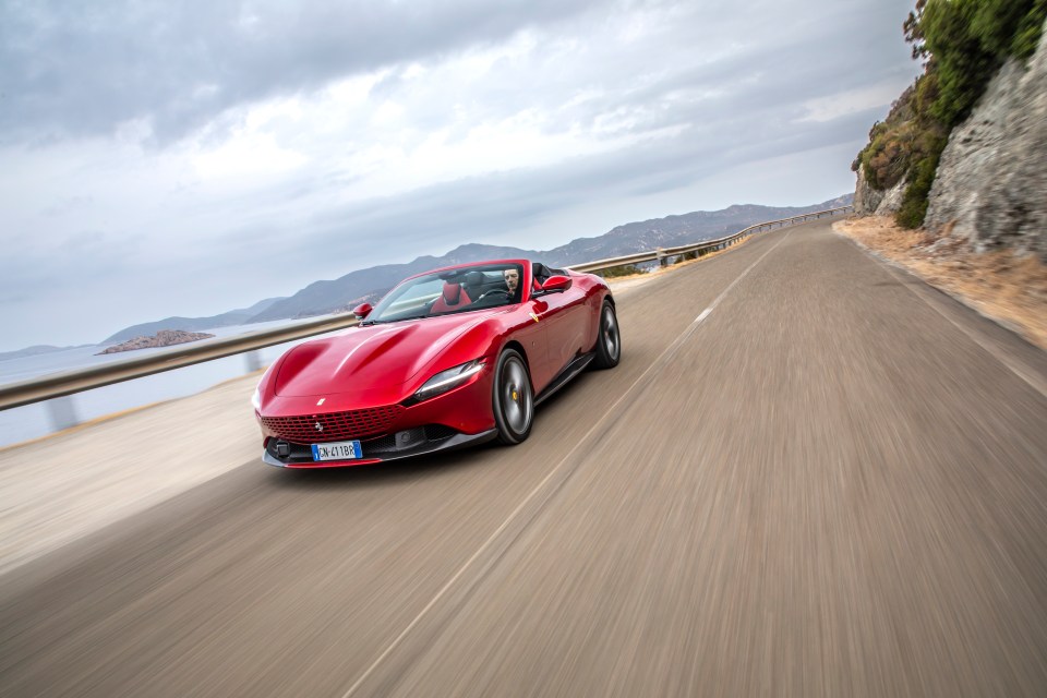 The Spider's engine is a walloping 3.9-litre twin-turbo V8