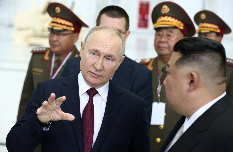 The pair are believed to have discussed a possible weapons deal for Putin's Ukraine war