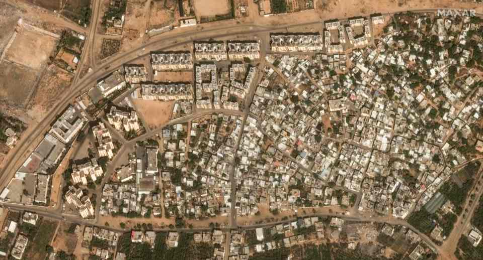 Beit Hanoun, Gaza before Israeli air strikes