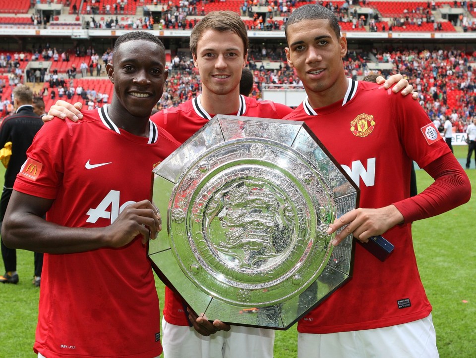 Danny Welbeck could be reunited with Evans and Smalling