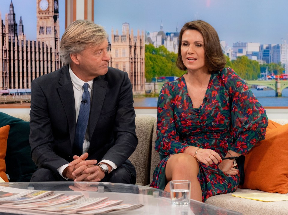Richard and co-presenter Susanna Reid have disagreed on air