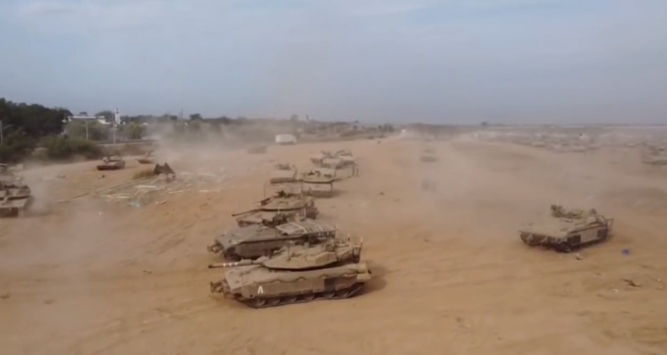 Screengrabs of Israeli Ground Forces in Gaza, http://twitter.com/IDF?ref_src=twsrc%5Egoogle%7Ctwcamp%5Eserp%7Ctwgr%5Eauthor