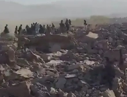 Tremors caused widespread damage to houses in surrounding areas Farah and Badghis