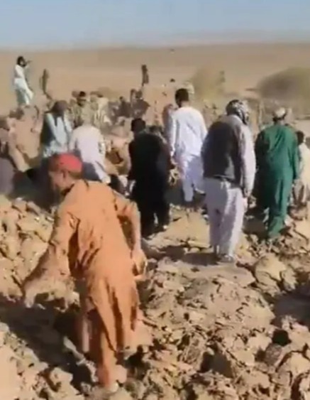 Hundreds of civilians have been buried under debris