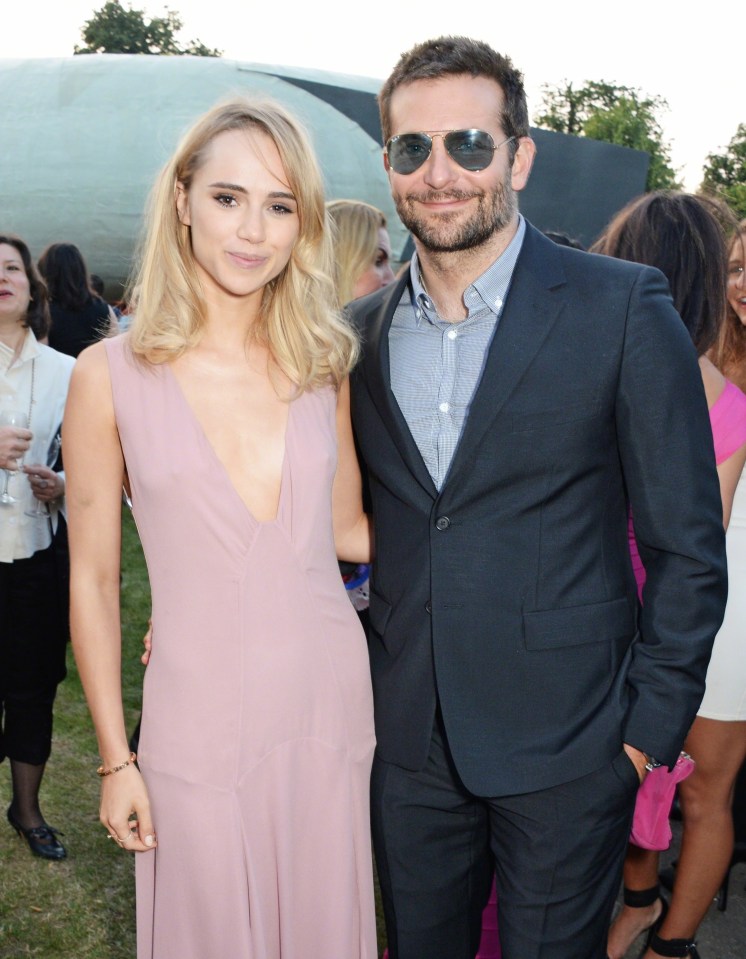 FILE - MARCH 19: Actor Bradley Cooper and model Suki Waterhouse have ended their relationship. LONDON, ENGLAND - JULY 01: Suki Waterhouse (L) and Bradley Cooper attend The Serpentine Gallery Summer Party co-hosted by Brioni at The Serpentine Gallery on July 1, 2014 in London, England. (Photo by David M. Benett/Getty Images for The Serpentine)