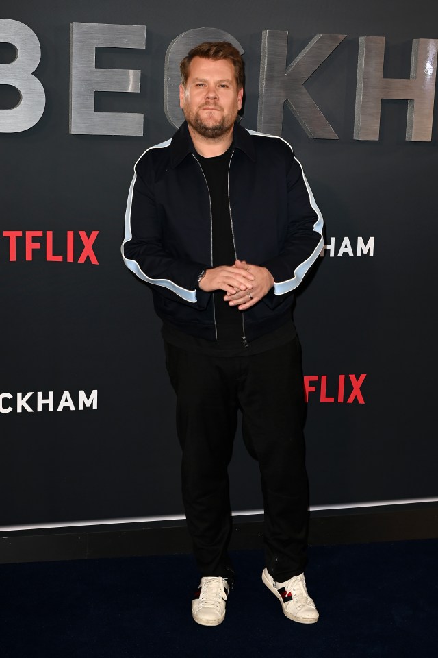 James Corden was also in attendance
