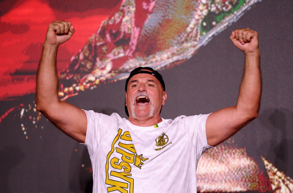 John Fury stole the show ahead of his son's latest bout